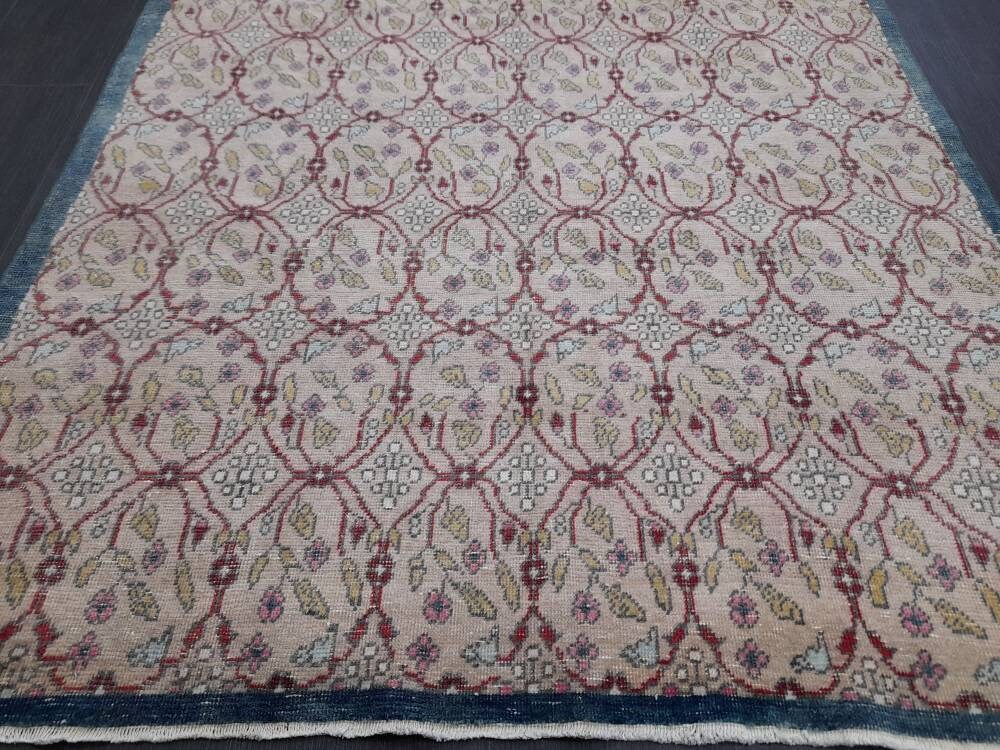 Rust Oushak Rug 5' 1" x 8' 8" - No. WR20226