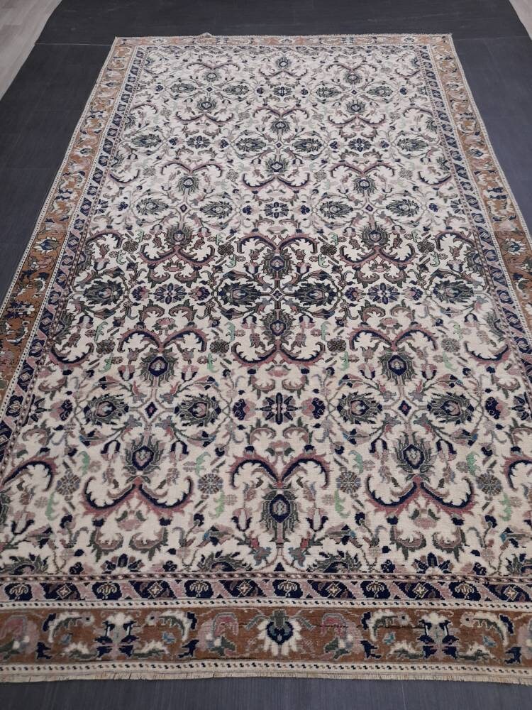 Navy Oushak Rug 6' 4" x 10' 10" - No. WR58811
