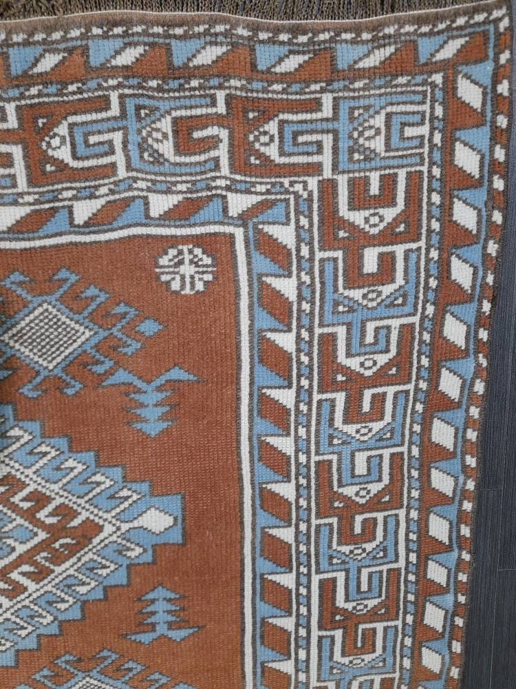 Blue Oushak Rug 4' 7" x 7' 6" - No. WR45099