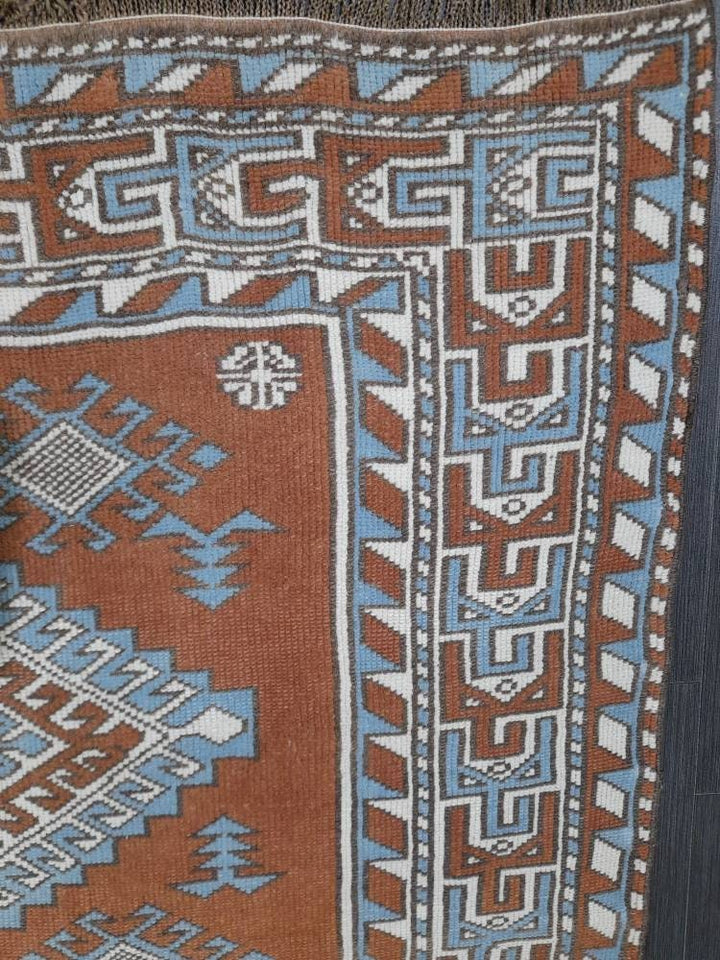 Blue Oushak Rug 4' 7" x 7' 6" - No. WR45099