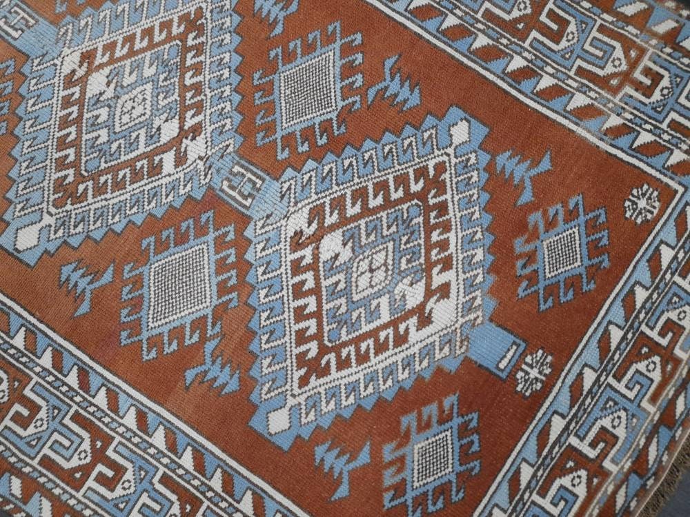 Blue Oushak Rug 4' 7" x 7' 6" - No. WR45099