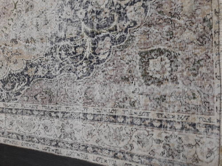 Blue Turkish Oushak Rug 6' 1" x 8' 3" Hand-Knotted | No. WR40101