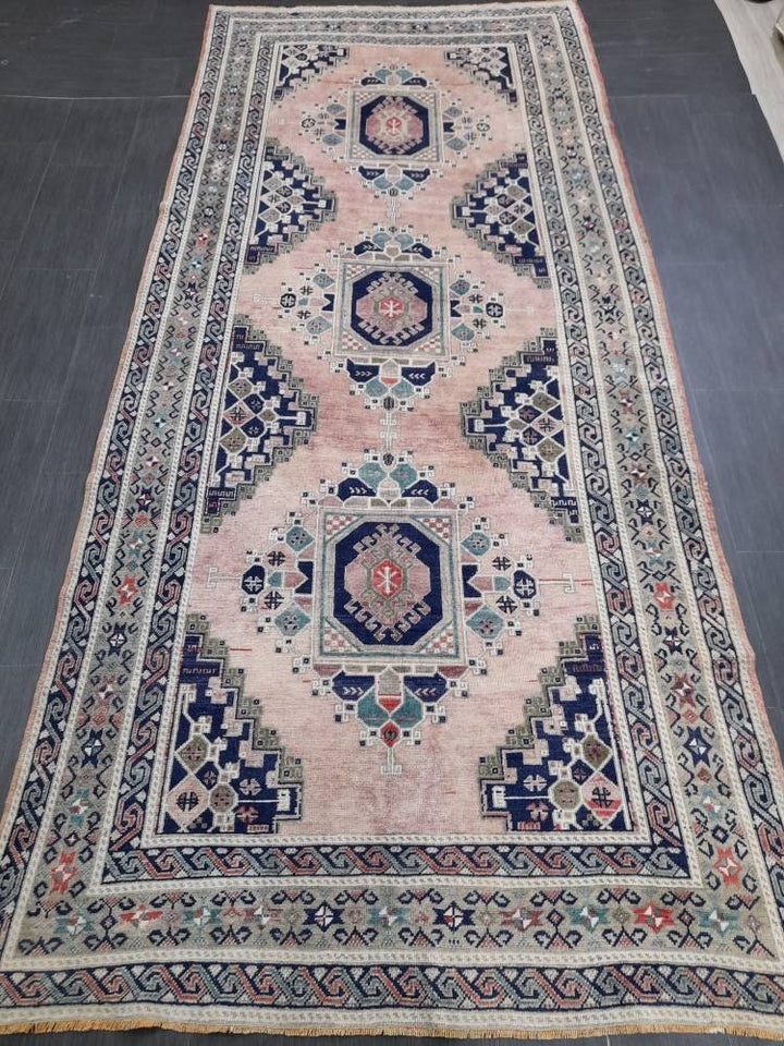 Turkish Runner Rug 5' x 11' 4" Hand-Knotted view 9