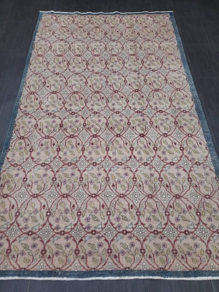 Rust Oushak Rug 5' 1" x 8' 8" - No. WR20226