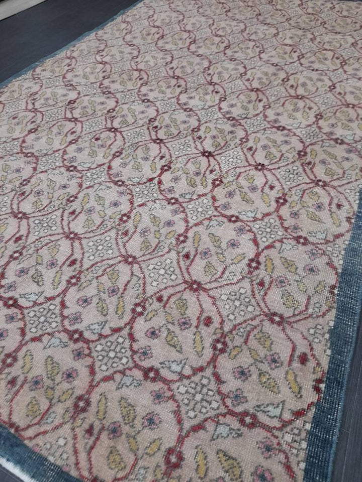 Rust Oushak Rug 5' 1" x 8' 8" - No. WR20226