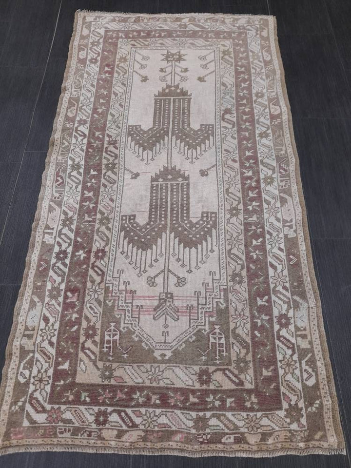 Rust Turkish Runner Rug 2' 11" x 5' 7" Hand-Knotted view
