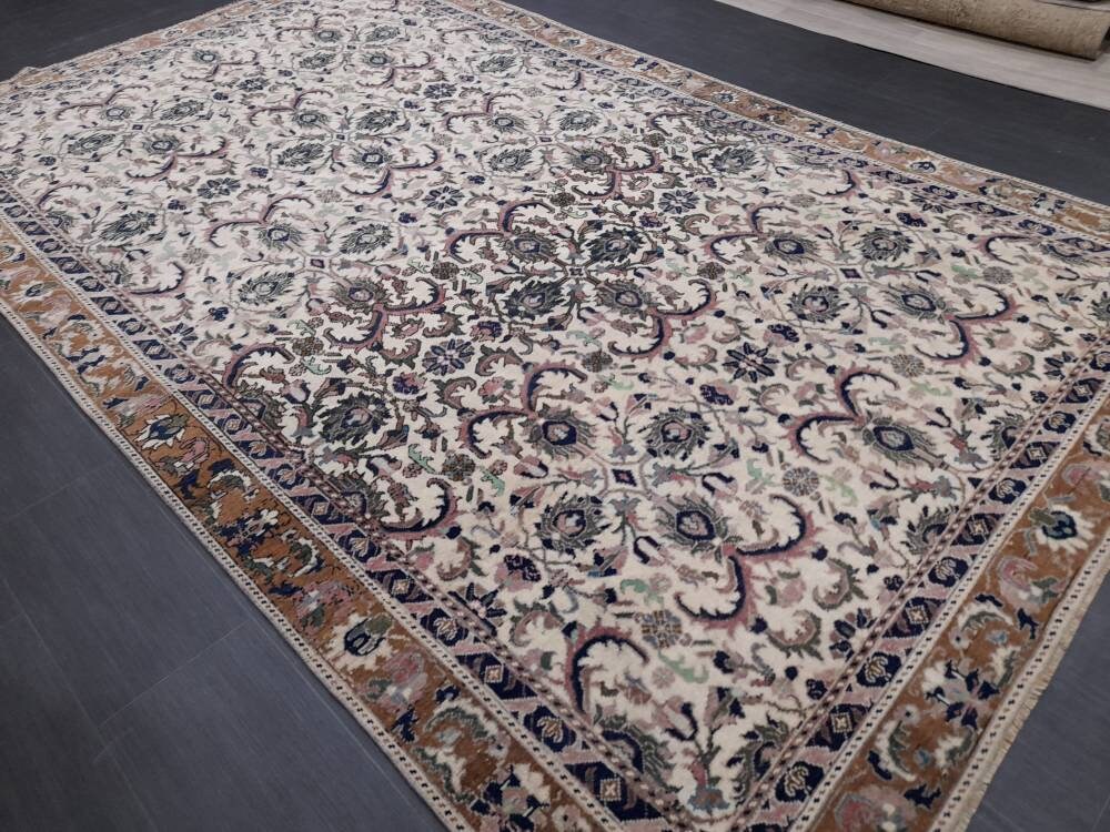 Navy Oushak Rug 6' 4" x 10' 10" - No. WR58811