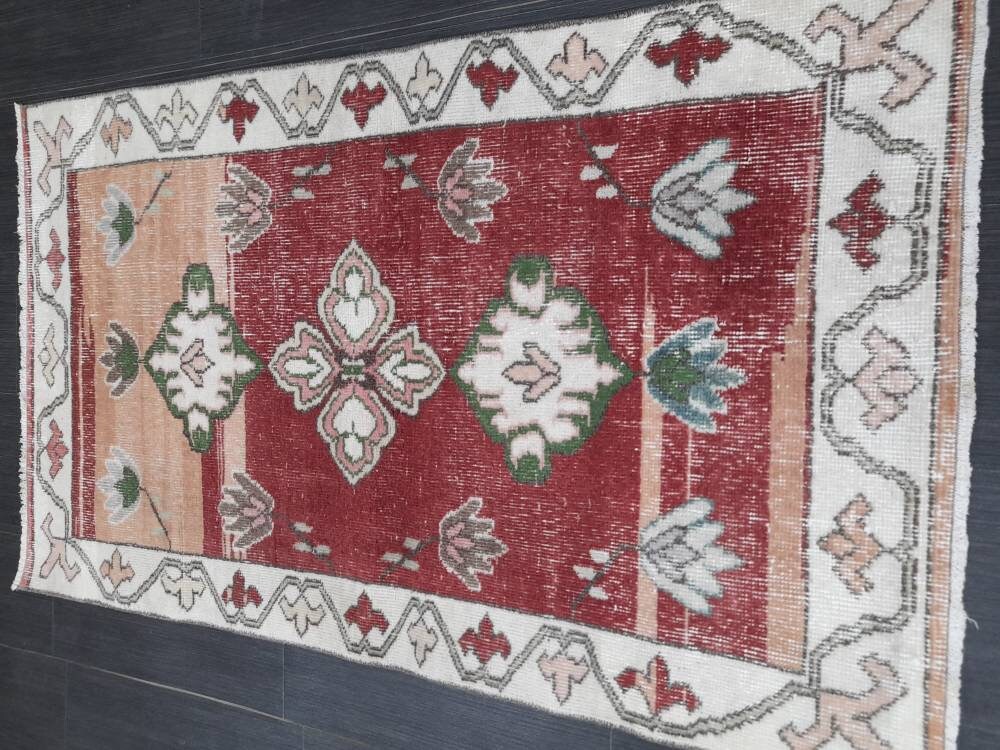 Rust Oushak Rug 2' 8" x 4' 7" - No. WR99810