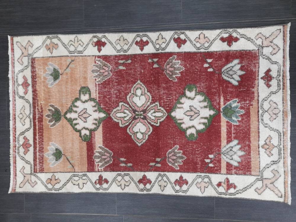 Rust Oushak Rug 2' 8" x 4' 7" - No. WR99810