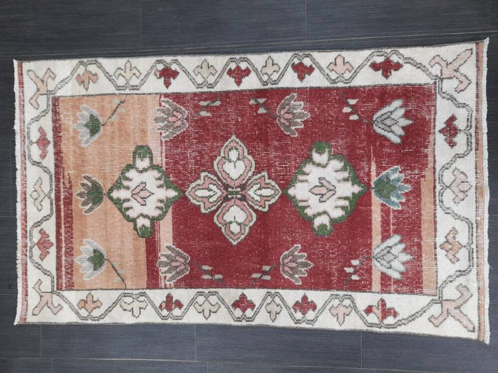 Rust Oushak Rug 2' 8" x 4' 7" - No. WR99810
