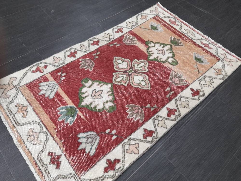 Rust Oushak Rug 2' 8" x 4' 7" - No. WR99810