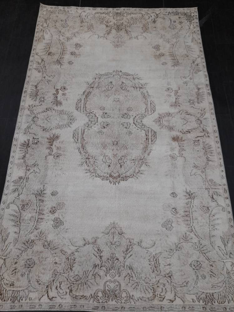 Rust Vintage Turkish Rug 5' 10" x 9' 7" - No. WR15842