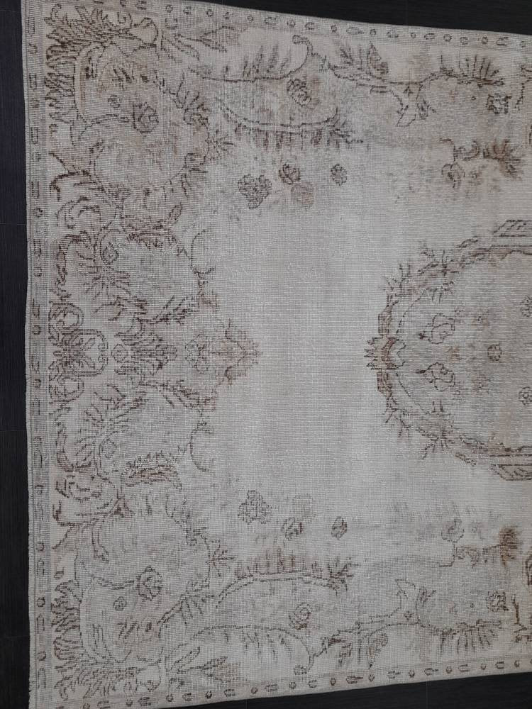 Rust Vintage Turkish Rug 5' 10" x 9' 7" - No. WR15842