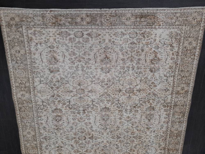 Rust Vintage Turkish Rug 5' 7" x 9' 7" - No. WR43793