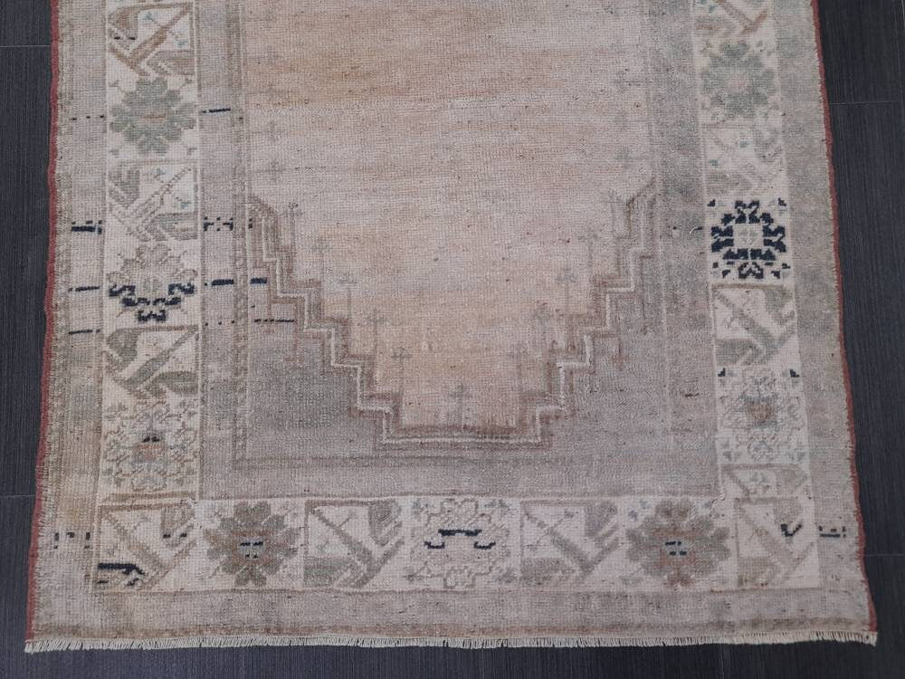 Blue Turkish Oushak Rug 2' 9" x 5' Hand-Knotted | No. WR87640