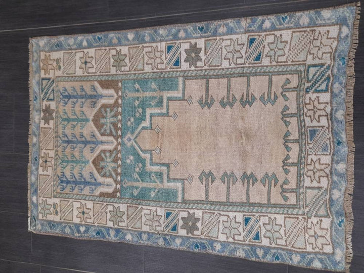 Rust Turkish Runner Rug 2' 7" x 3' 10" Hand-Knotted view