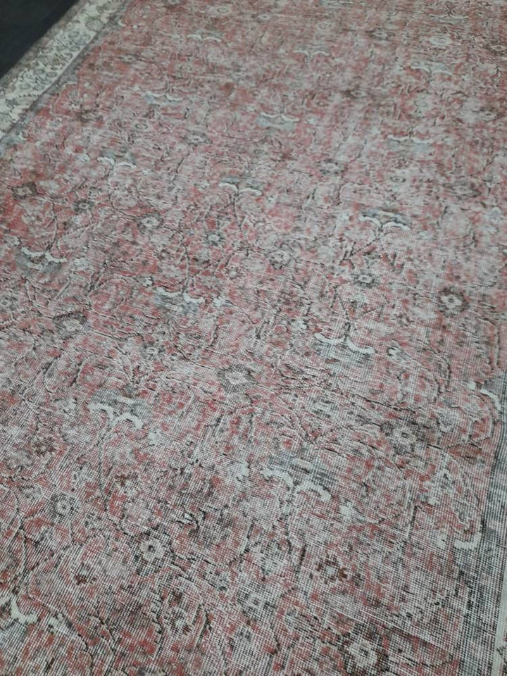 Rust Vintage Turkish Rug 6' 10" x 10' - No. WR54234