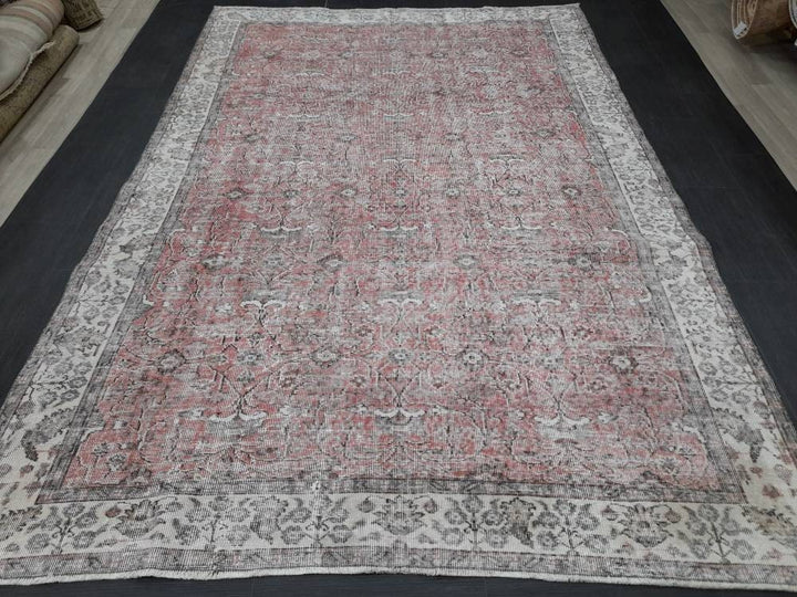 Rust Vintage Turkish Rug 6' 10" x 10' - No. WR54234