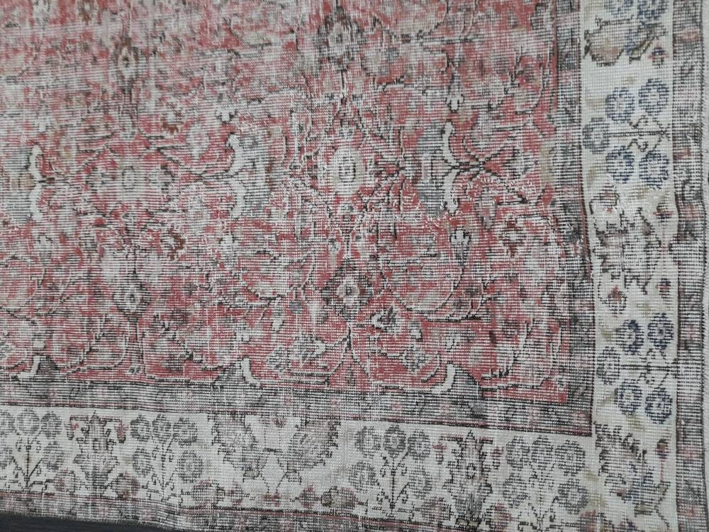 Rust Vintage Turkish Rug 6' 10" x 10' - No. WR54234