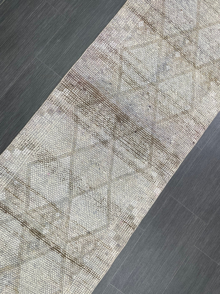 Blue Turkish Runner Rug 2' 3" x 8' 9" Hand-Knotted | No. WR68193