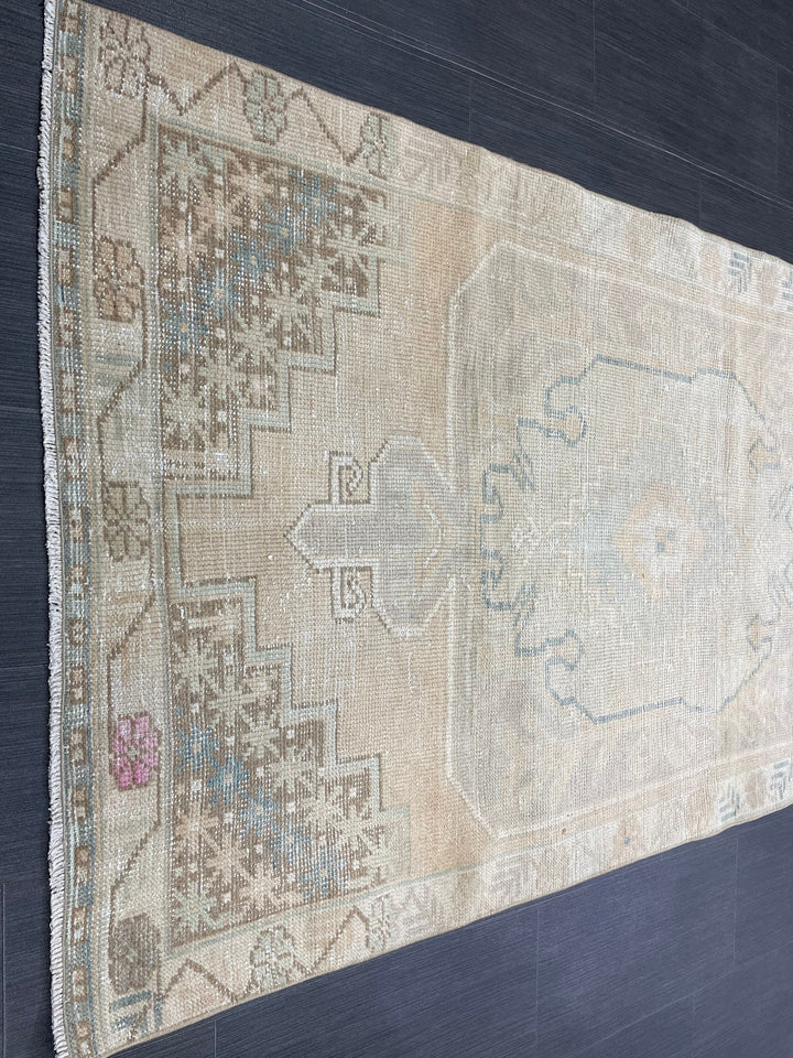 Rust Turkish Runner Rug 3' 5" x 7' 1" Hand-Knotted view