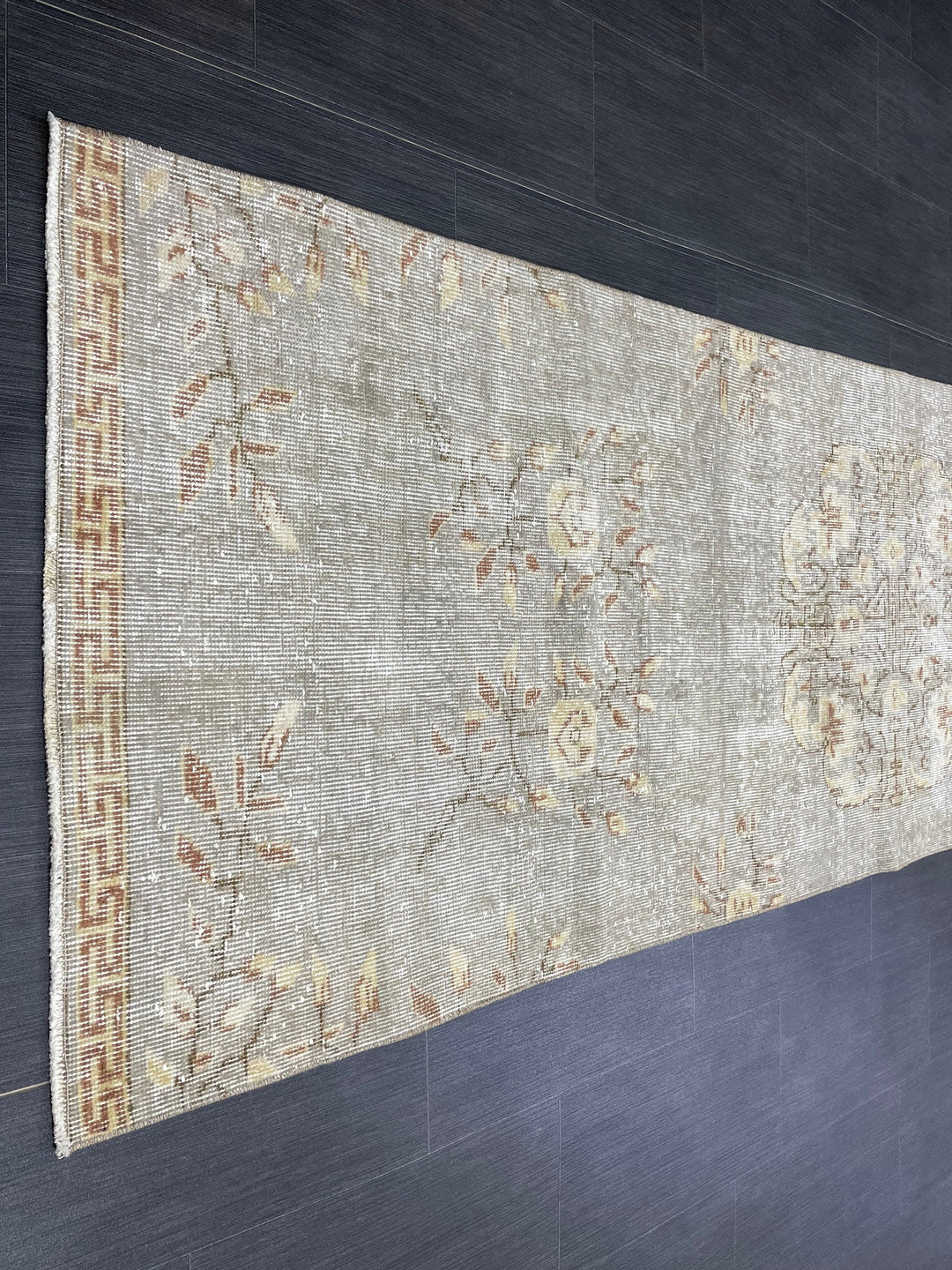 Grey Runner Rug 3' x 9' 7" - No. WR40992