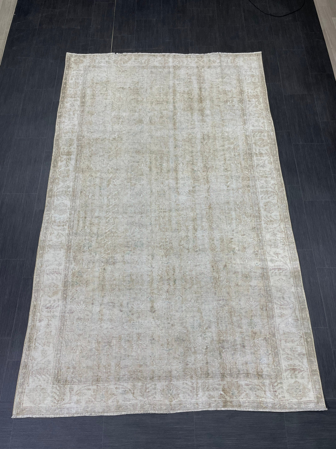 Pink Turkish Runner Rug 5' 8" x 9' 2" Hand-Knotted view 9