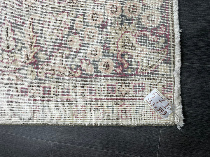 Muted Vintage Turkish Rug 8' 7" x 12' 2" - No. WR77527