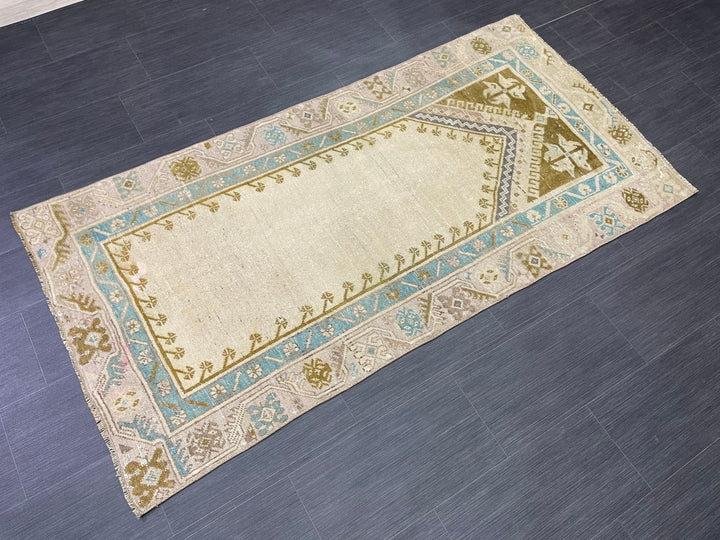 Rust Vintage Turkish Rug 3' 2" x 6' 4" - No. WR23694