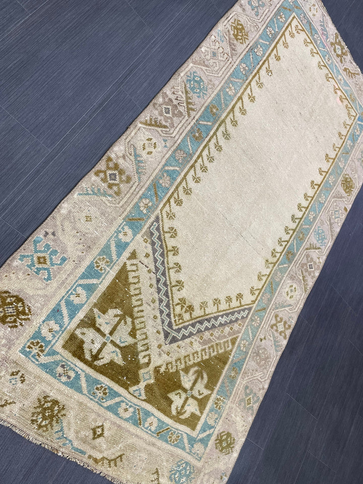 Rust Vintage Turkish Rug 3' 2" x 6' 4" - No. WR23694