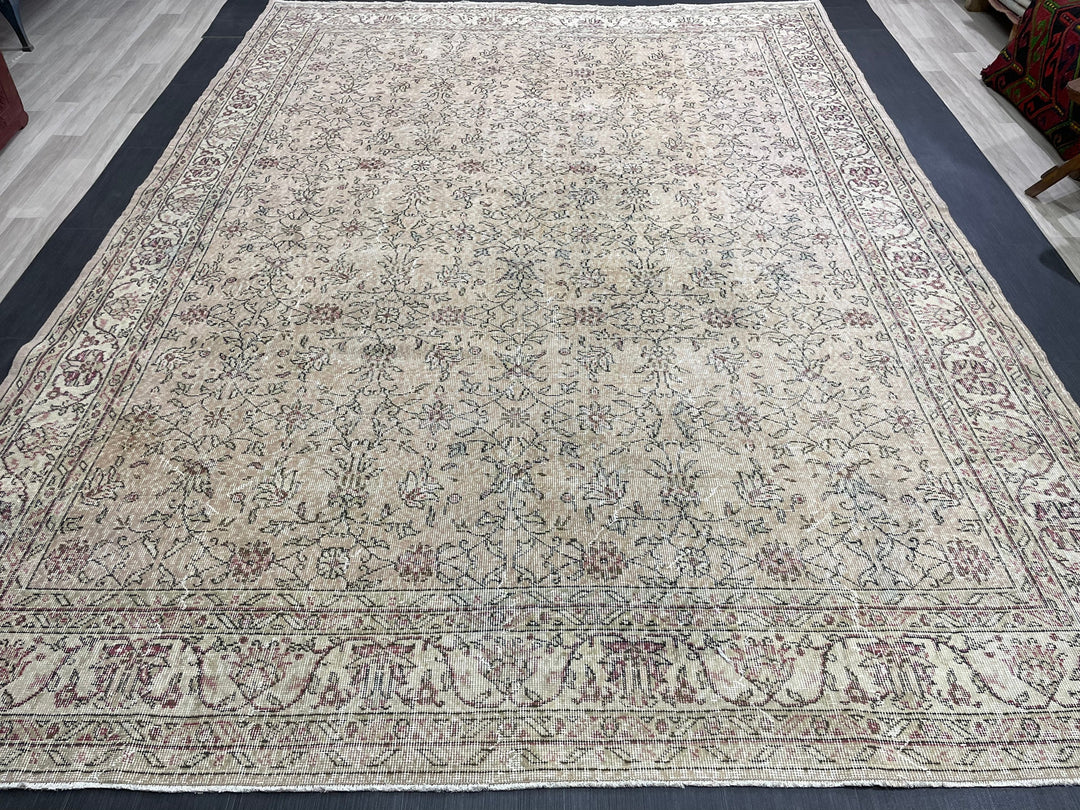 Pink Runner Rug 8' 2" x 11' 4" - No. WR95145
