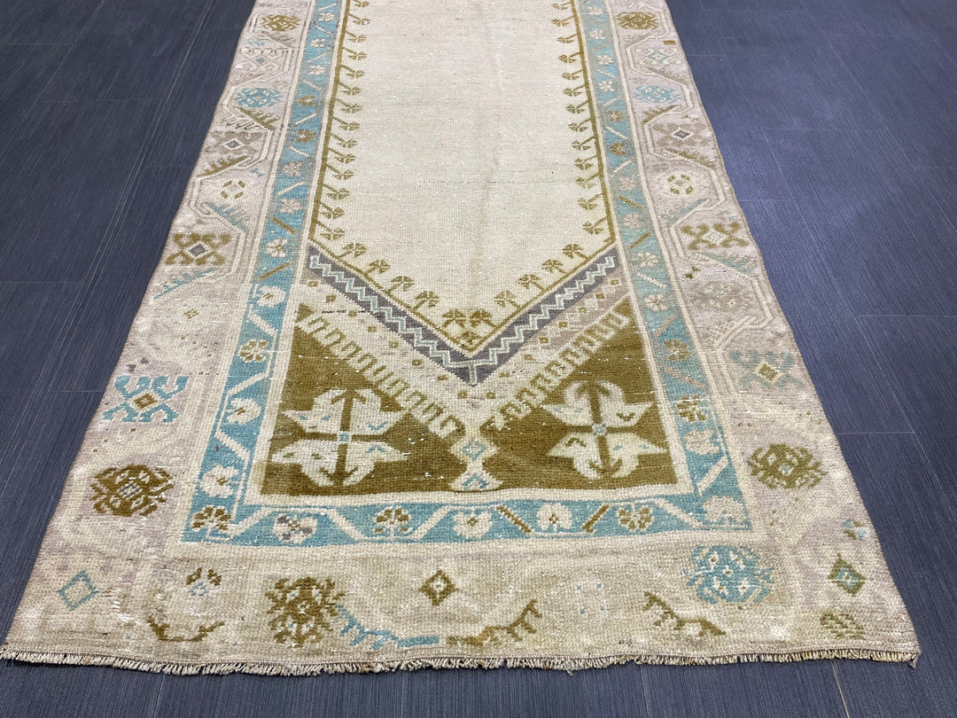 Rust Vintage Turkish Rug 3' 2" x 6' 4" - No. WR23694