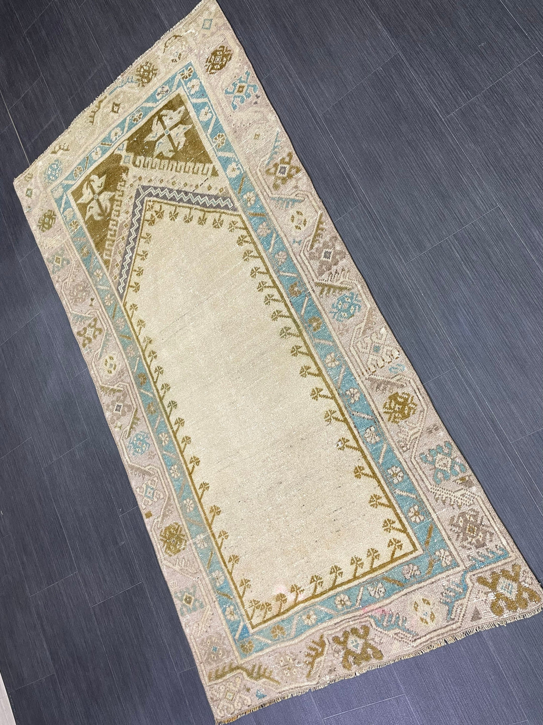 Rust Vintage Turkish Rug 3' 2" x 6' 4" - No. WR23694