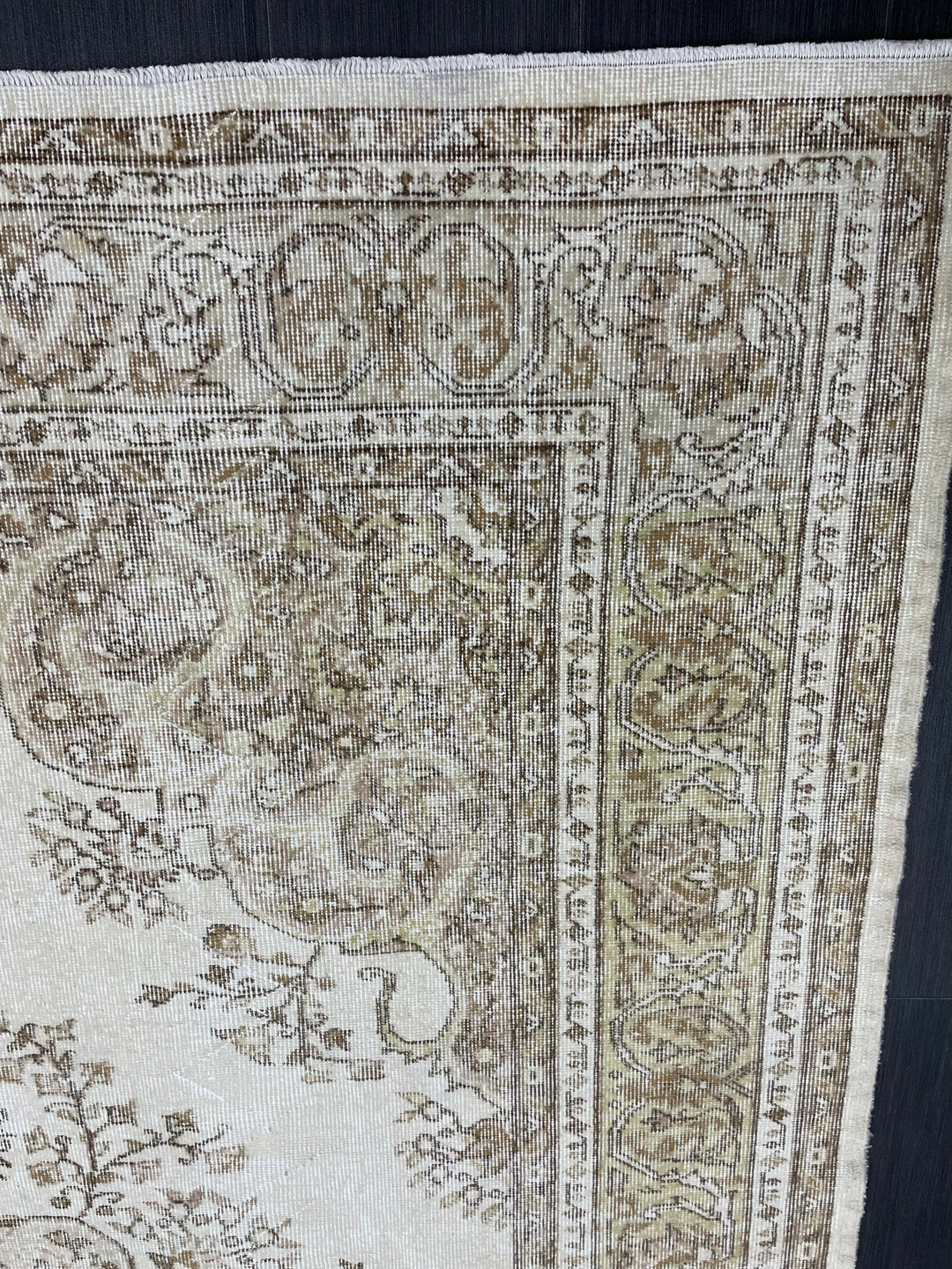 Vintage Vintage Turkish Rug 7' 3" x 10' 1" - No. WR91435