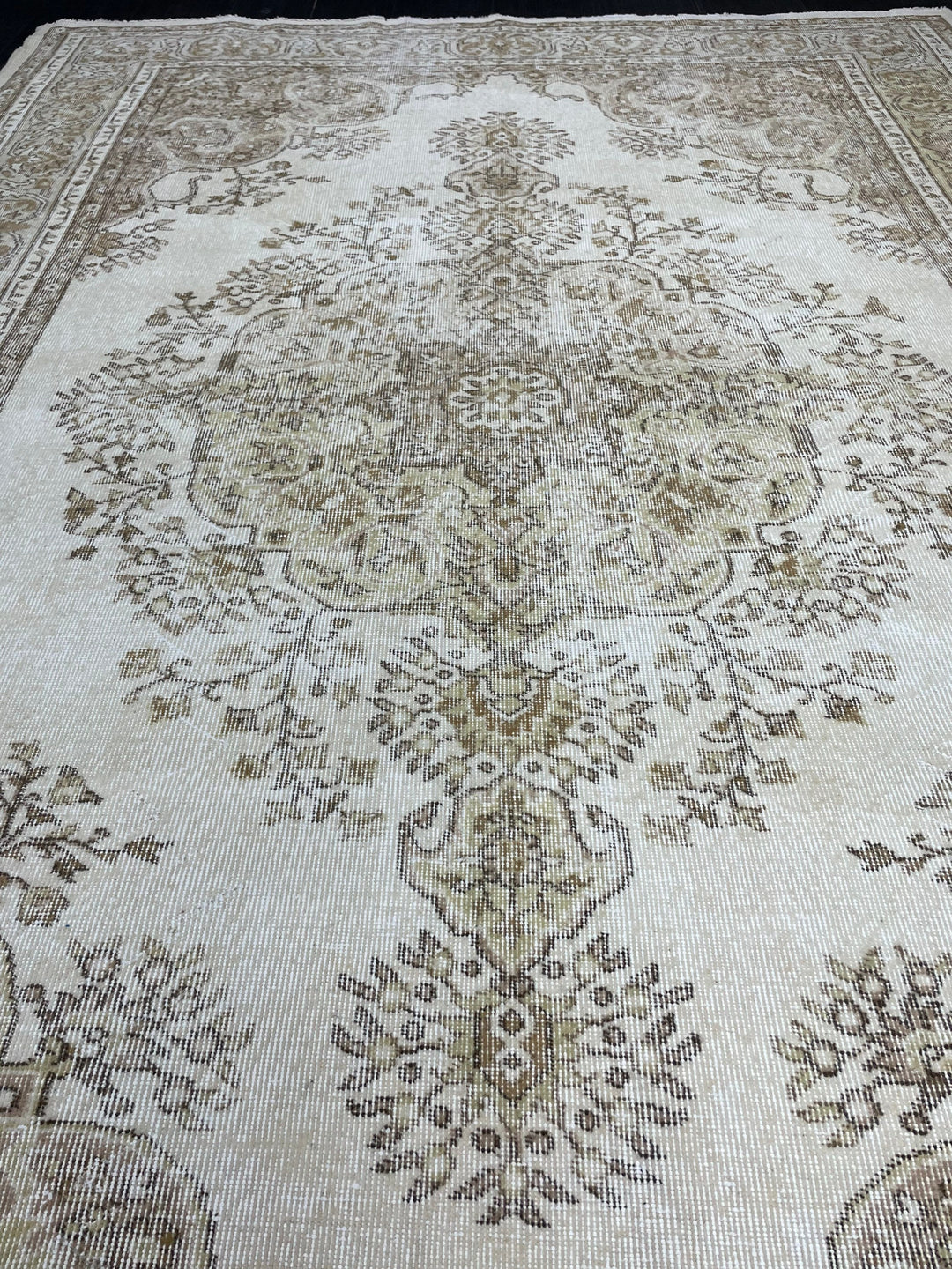 Vintage Vintage Turkish Rug 7' 3" x 10' 1" - No. WR91435