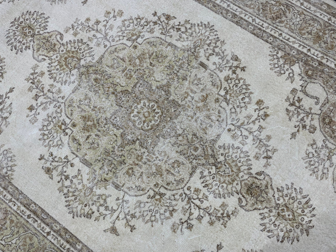 Vintage Vintage Turkish Rug 7' 3" x 10' 1" - No. WR91435