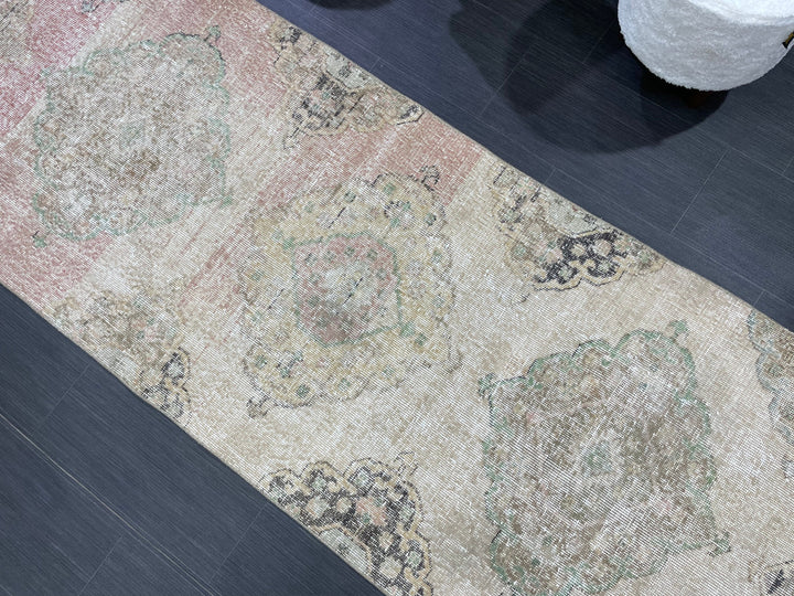 Turkish Runner Rug 2' 11" x 12' Hand-Knotted view
