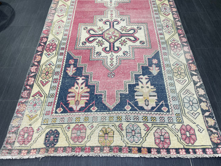 Rust Oushak Rug 4' 2" x 9' 2" - No. WR77175