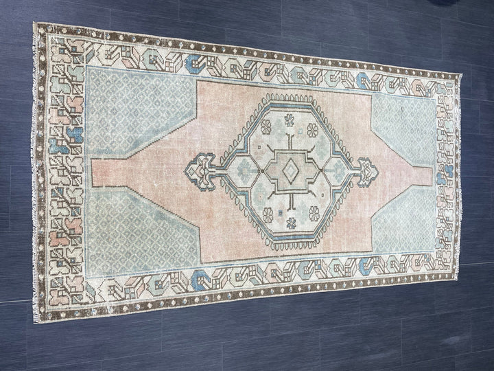 Rust Turkish Oushak Rug 3' 10" x 7' 1" Hand-Knotted view 9