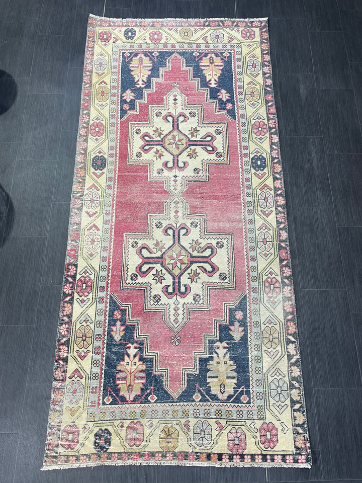 Rust Oushak Rug 4' 2" x 9' 2" - No. WR77175