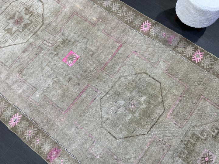 Beige Turkish Oushak Rug 5' x 11' 7" Hand-Knotted view