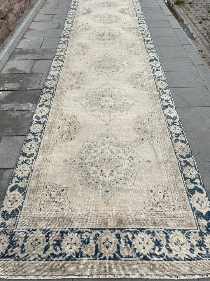 Muted Runner Rug 5' x 22' 4" - No. WR55037