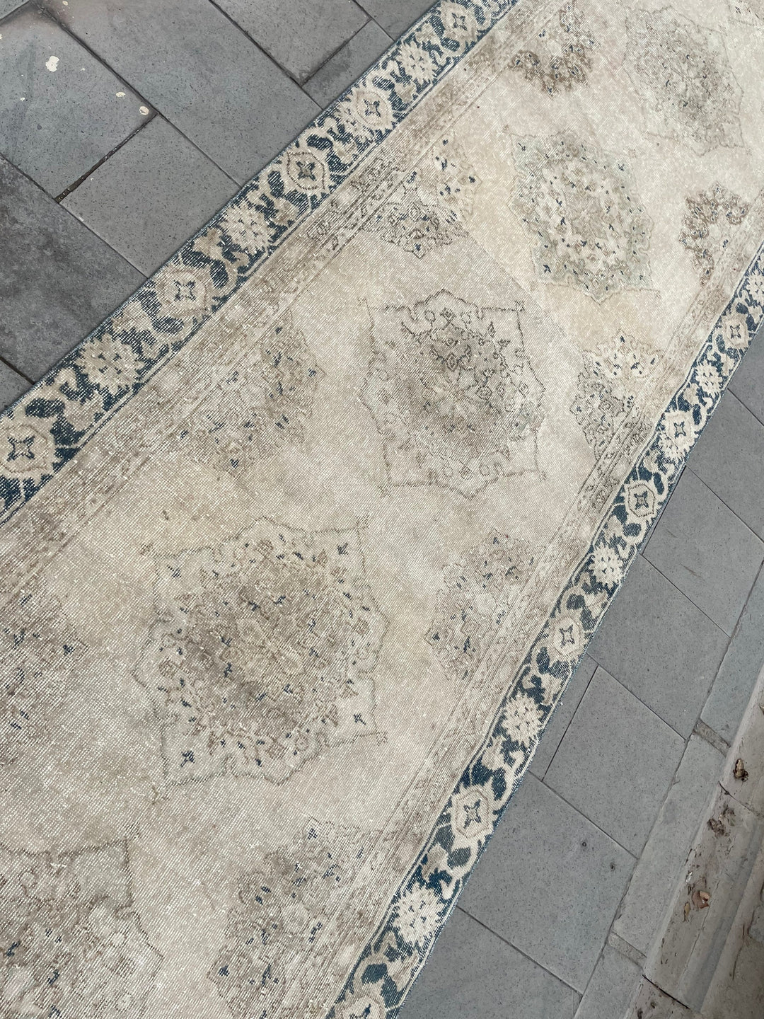 Muted Runner Rug 5' x 22' 4" - No. WR55037
