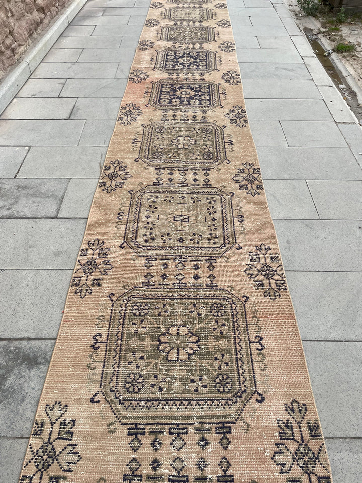 Muted Runner Rug 2' 8" x 22' 1" - No. WR25494