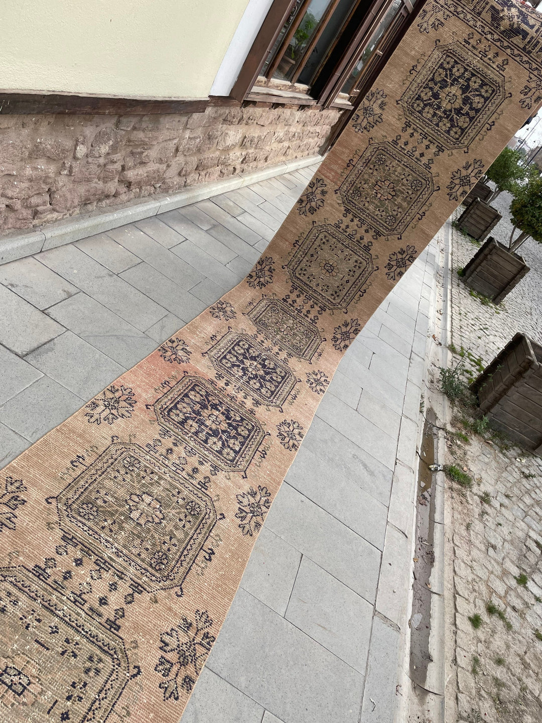 Muted Runner Rug 2' 8" x 22' 1" - No. WR25494