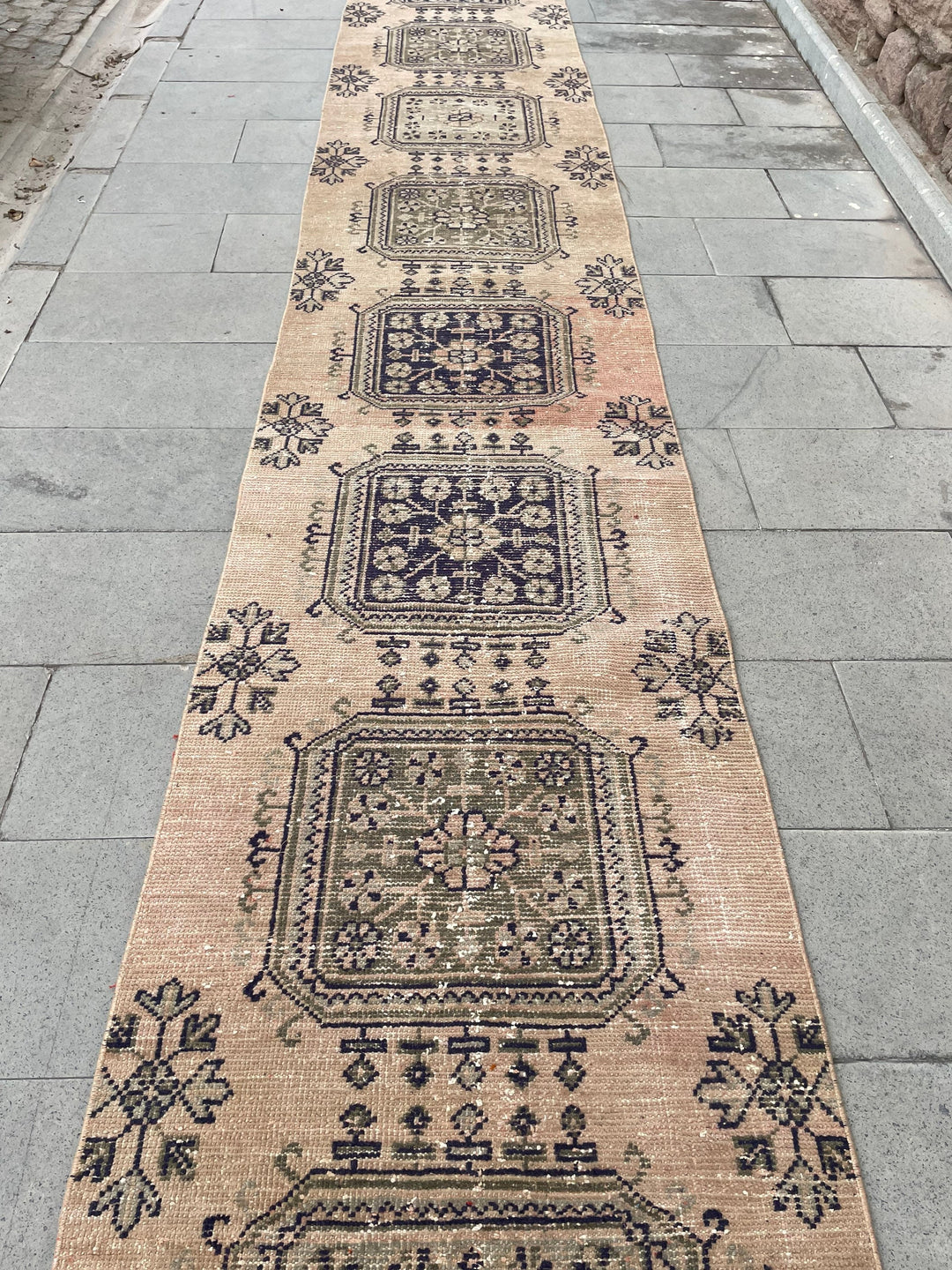 Muted Runner Rug 2' 8" x 22' 1" - No. WR25494