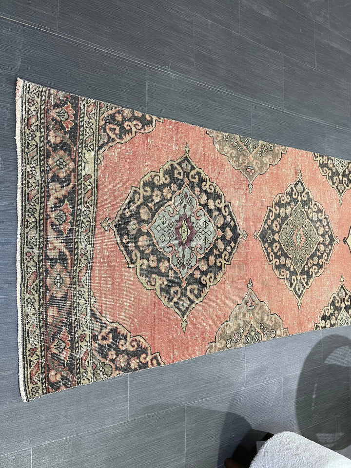 Turkish Runner Rug 2' 9" x 11' 6" Hand-Knotted view 9