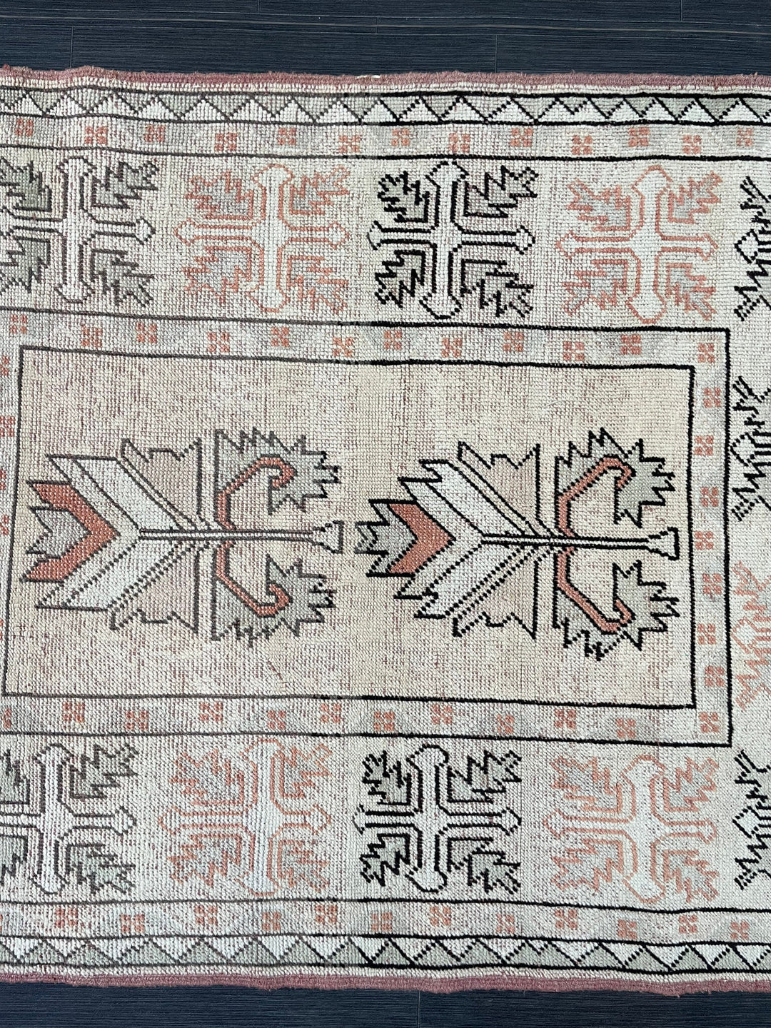 Rust Oushak Rug 3' 5" x 4' 9" - No. WR66243