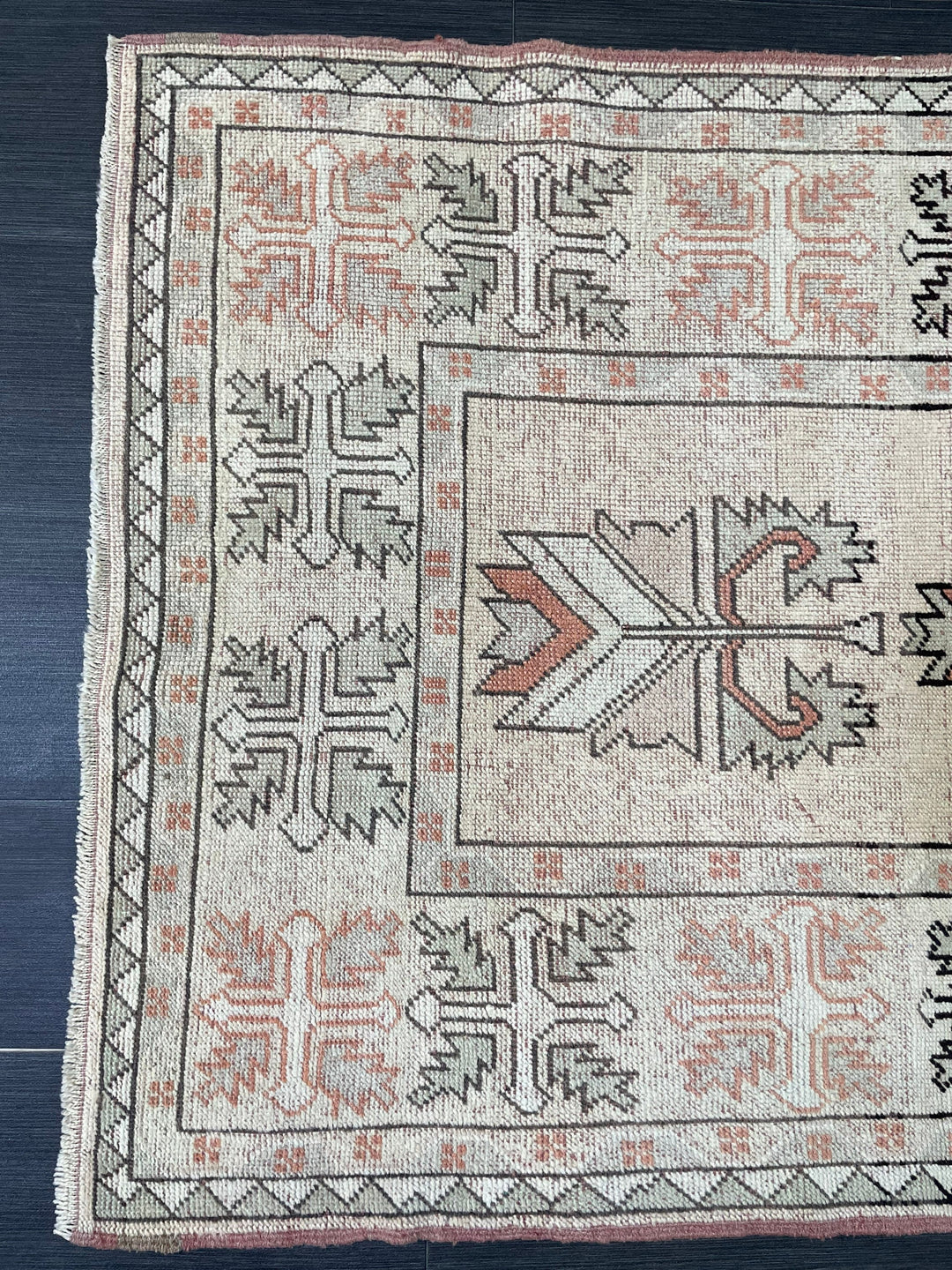 Rust Oushak Rug 3' 5" x 4' 9" - No. WR66243