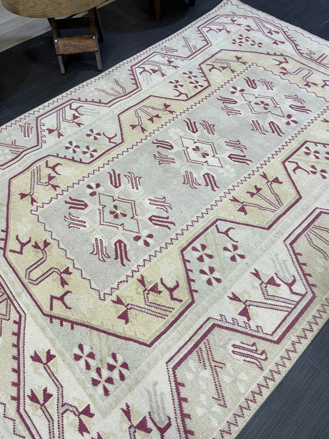 Muted Runner Rug 4' x 5' 11" - No. WR49870